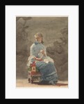 Woman Sewing, 1878-9 by Winslow Homer