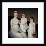 Grace Allison McCurdy and her Daughters, Mary Jane and Letitia Grace, c.1806 by Joshua Johnson