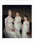 Grace Allison McCurdy and her Daughters, Mary Jane and Letitia Grace, c.1806 by Joshua Johnson