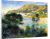 View From Cap Martin of Monte Carlo, c.1884 by Pierre Auguste Renoir