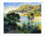 View From Cap Martin of Monte Carlo, c.1884 by Pierre Auguste Renoir