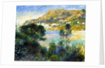 View From Cap Martin of Monte Carlo, c.1884 by Pierre Auguste Renoir