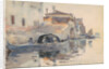 Canal Scene, Ponte Panada, Fondamenta Nuove, Venice, c.1880-82 by John Singer Sargent