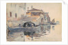 Canal Scene, Ponte Panada, Fondamenta Nuove, Venice, c.1880-82 by John Singer Sargent