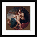 Cupid, stung by a bee, is cherished by his Mother, 1774 by Benjamin West