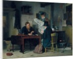 Waiting for the Stage, 1851 by Richard Caton Woodville