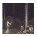 Brother St. Martin and the Three Trolls, 1913 by John Bauer