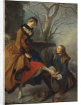 Fastening the Skate, 1743 by Nicolas Lancret