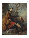 Fastening the Skate, 1743 by Nicolas Lancret