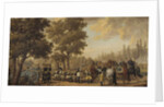 King Gustav III of Sweden & a Soldier, Episode from the Russian War 1789 by Pehr Hillestrom