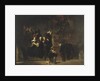 The Fire at the Royal Palace, Stockholm, May 7th, 1697, 1862-66 by Johan Fredrik Hockert