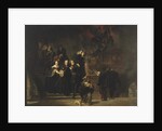 The Fire at the Royal Palace, Stockholm, May 7th, 1697, 1862-66 by Johan Fredrik Hockert