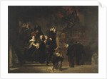 The Fire at the Royal Palace, Stockholm, May 7th, 1697, 1862-66 by Johan Fredrik Hockert