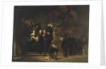 The Fire at the Royal Palace, Stockholm, May 7th, 1697, 1862-66 by Johan Fredrik Hockert