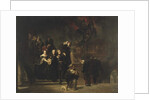 The Fire at the Royal Palace, Stockholm, May 7th, 1697, 1862-66 by Johan Fredrik Hockert