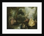 The Swing, 1729 by Nicolas Lancret