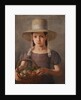 Girl with Fruit in a Basket, c.1827 by Constantin Hansen