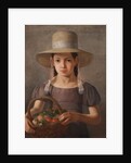 Girl with Fruit in a Basket, c.1827 by Constantin Hansen