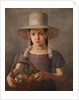 Girl with Fruit in a Basket, c.1827 by Constantin Hansen