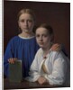 Meta Magdalene Hammerich and the Artist's Daughter Kristiane Konstantin Hansen, 1861 by Constantin Hansen