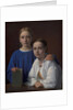 Meta Magdalene Hammerich and the Artist's Daughter Kristiane Konstantin Hansen, 1861 by Constantin Hansen