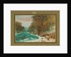 The Expedition Encamped below the Falls of the Niagara on 20th January 1679, 1847-48 by George Catlin