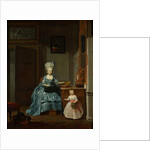 Susanna van Collen née Mogge and her daughter, 1776 by Hermanus Numan