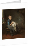 The Little Seamstress, 1850-88 by Jozef Israels