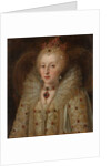 Portrait of Elizabeth I, Queen of England, 1550-99 by Anonymous Anonymous
