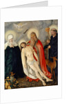 The Holy Trinity between the Lady of Sorrows and Saint Giles, c.1513-16 by Hans Baldung Grien