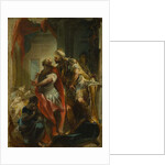 Saint Sampson with the Emperor Justinian, c.1750 by Johann Wolfgang Baumgartner