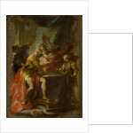 The Murder of Saint Edward, King and Martyr, c.1750 by Johann Wolfgang Baumgartner