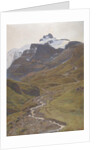 View of the Wilde Frau from the Bundalp, 1894 by Auguste Baud-Bovy