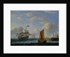 Dutch Warships by Ludolf I Backhuysen