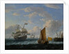 Dutch Warships by Ludolf I Backhuysen