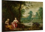 Vertumnus and Pomona by Pieter van Avont