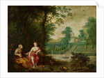 Vertumnus and Pomona by Pieter van Avont