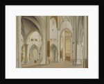 The Interior of Saint Bavo, Haarlem, 1628 by Pieter Jansz Saenredam