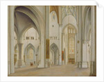 The Interior of Saint Bavo, Haarlem, 1628 by Pieter Jansz Saenredam
