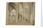 The Interior of Saint Bavo, Haarlem, 1628 by Pieter Jansz Saenredam