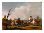 Battle Scene, c.1651-52 by Johannes Lingelbach