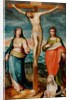 Christ on the Cross with Saints Mary, John the Evangelist and Catherine of Siena, c.1570 by Marco dal Pino