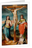 Christ on the Cross with Saints Mary, John the Evangelist and Catherine of Siena, c.1570 by Marco dal Pino