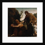 Elijah Receiving Bread from the widow of Zarepath, 1621-24 by Giovanni Lanfranco