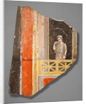 Fragment of a Woman on a Balcony, 10 B.C- 14 A.D by Roman