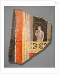 Fragment of a Woman on a Balcony, 10 B.C- 14 A.D by Roman