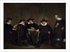 The Four Burgomasters of Amsterdam Learning of the Arrival of Maria de’ Medici on 1 September 1638 by Thomas de Keyser