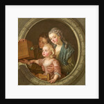 The Camera Obscura, 1764 by Charles-Amedee-Philippe van Loo