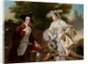 Portrait of Peter Perez Burdett and His First Wife Hannah, 1765 by Joseph Wright of Derby