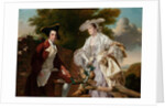 Portrait of Peter Perez Burdett and His First Wife Hannah, 1765 by Joseph Wright of Derby